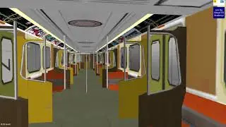 OpenBVE Toronto Line 1 YUS Finch - Vaughan Metropolitan Centre H4 train **Arcade Mode**