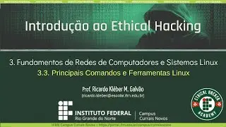 [EHA/IFRN] IEH – 3.3. Principais Comandos e Ferramentas Linux