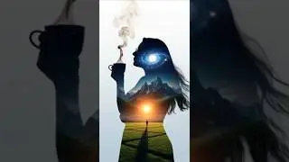 The Universe Within a Sip (A nod to the tea imagery) #viralvideo #poetry #ai #youtubeshorts