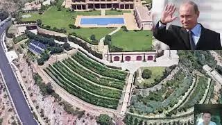 Vladimir Putin's House's $5 billion home on Google earth