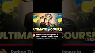 learn python free of cost 🥳🥳 in one video 🙂📚 #shorts #ytshorts #reelsindia #techreels
