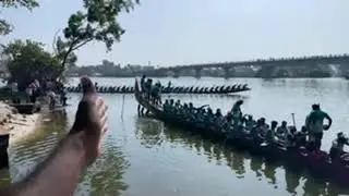 വള്ളം കളി race at kollam