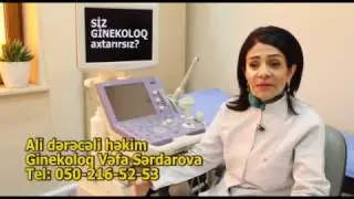 Ginekoloq Vefa Serdarova..Men antibiotikin niye eleyhineyem?