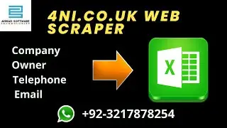UK Data Scraper || How to scrape b2b leads from 4ni.co.ul