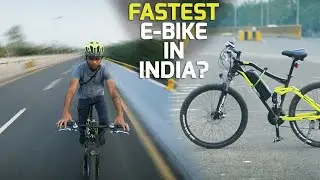EMotorad Moovway TOP-SPEED TEST | Speed Limiter OFF!! | Electric Bicycle