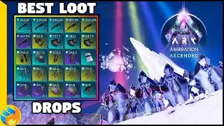What Loot Drops Give The BEST LOOT? ULTIMATE Aberration Loot Table Showcase | Ark Survival Ascended