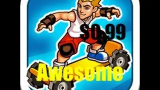 Awesome iPhone 4S Physics iOS Game: Extreme Skater Editors Choice Game of Week iPad | iPhone | iPod