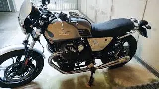 S1 Ep1 Moto Guzzi V7III Milano - Montaggio pedaline arretrate Guareschi Corse