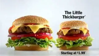 Hardee's Little Thickburger Commercial 