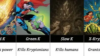 All Kryptonite variants and their effects 