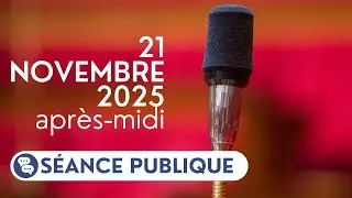 S&eacute;ance publique du vendredi 21 novembre 2025, apr&egrave;s-midi