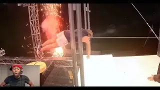 REACTION to MrBreast's World&rsquo;s Deadliest Obstacle Course!