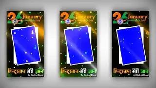 Republic Day Status 2022 Video Editing Kinemaster | 26 January Status Video Editing | Green Screen