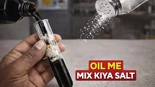 Oil vs Salt | Science Experiment