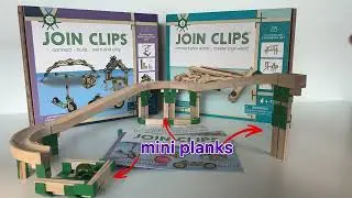 JOIN CLIPS knikkerbaan bouwen met Mini Planks en Marblerun | Nieuwe bouwuitdagingen