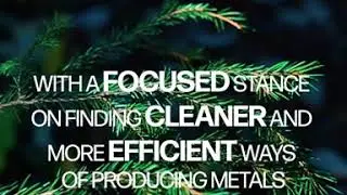 Reduced CO2 emissions in metal production