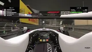 Indian Racing League - Round 4  Monaco F2 GP (Full Race)