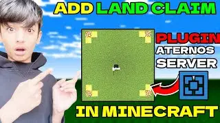 Как добавить плагин Land Claim на сервер Aternos | Как использовать плагин Land Claim на сервере ...