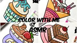 Color With Me | Relaxing ASMR coloring using Ohuhu & Caliart Markers 