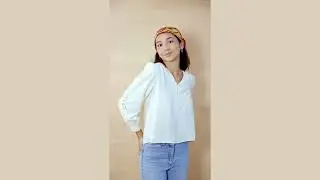 Mini Scarf Headband | Triangle Tie