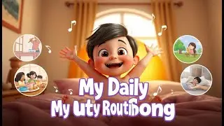 My Daily Routine Song | Kids Nursery Song.