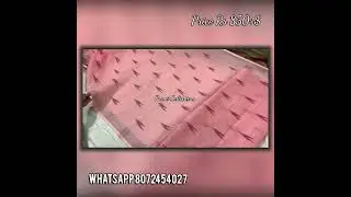 Ikkat Linen Cotton Saree Pink with Grey Color #premicollections #linencottonsaree
