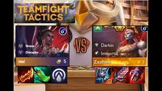 TFT  SET 16! NOXUS,ZAUN AND  PILTOVER MEL VS ZAHEEN