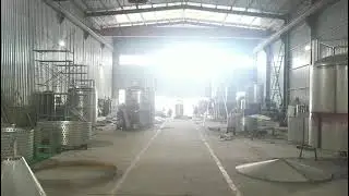 serving tanks under production