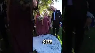 Dad's first ever wedding