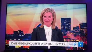 TwinCitiesGolf.com Featured on Kare11 6:00PM News with January Course Openings in Minnesota (2025)