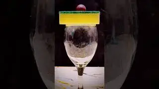 Red Hot Ball Vs Kitchen Sponge #rhcb #experiment #kitchensponge #hotball #satisfying #kitchentool