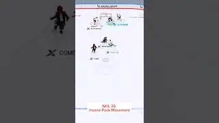 How to score in NHL 26 by passing #nhl26 #hockey #easports #eashl @Quinny @yuccoyoung