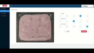 Quality assurance video sliced pork products ham bacon classifier
