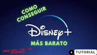 Disney+ BARATO: M&eacute;todo para suscribirte a su Plan Premium | &iexcl;&iexcl;M&aacute;s del 75% de AHORRO!!