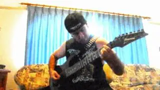 Machine Head - Ten Tonne Hammer (guitar cover) live version