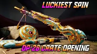 LUCKIEST DP 28 CRATE OPENING 🔥 GILDED JADE DRAGON DP 28 CRATE OPENING 🔥 PUBG MOBILE