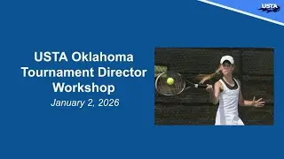 USTA OK TD Workshop 2026-2027