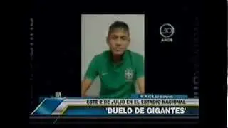 Neymar confirm&oacute; que llegar&aacute; a Lima para jugar ante Lionel Messi VIDEO)