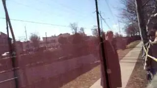 Helicopter over Obama Inagural Train Ridley Park PA