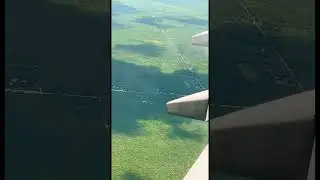 Flying over the Yucat&aacute;n Peninsula #mexico #flying #fly #sky #jungle #travel #traveling #tourism