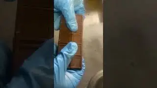 Tempered Chocolate Snapping & Tapping  #ASMR #Chocolate #mukbang #Satisfying