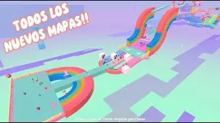 TODOS los NUEVOS MAPAS de Fall Guys Temporada 4 Construcci&oacute;n Creativa!! Fall Guys Modo Creativo