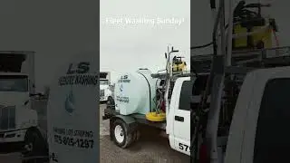Fleet Washing Sunday! #pressurewashing #newmexico #fleetmanagement #overcast #entrepreneur #washon