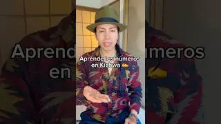Los n&uacute;meros en Kichwa #kichwa #indigena #cultura #ecuador #shorts