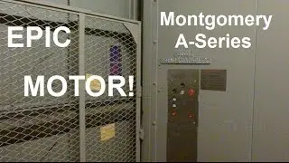 EPIC MOTOR on Montgomery A-Series Hydraulic Freight Elevator at George R. Brown Convention Center!