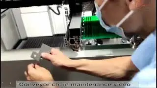Conveyor chain maintenance video