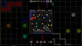 How To Solve Flow Free Pathway Pack Level 121 15x15 Hardest&nbsp;Board Walk Through Solution Walkthrough