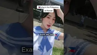 Filipino school as a korean student🇵🇭 | senior
