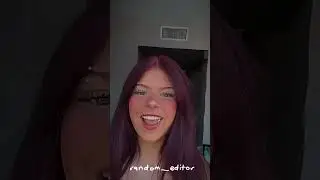 sky is such a baddie!! i love her new hair color!! first edit! #music #fyp #influencer