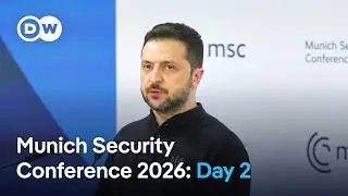 Live: Munich Security Conference 2026 &mdash; Day 2 | DW News